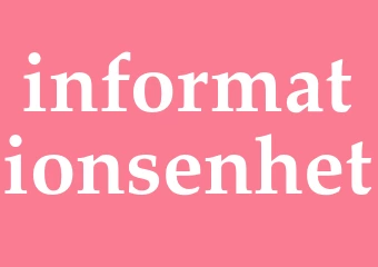 Synonym informationsenhet
