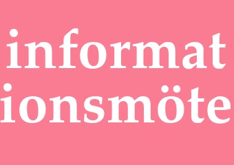 Synonym informationsmöte