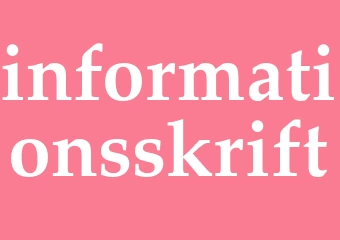 Synonym informationsskrift