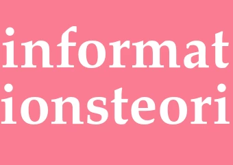 Synonym informationsteori