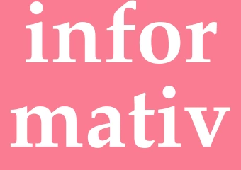 Synonym informativ
