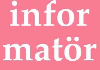 Synonym informatör