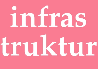 Synonym infrastruktur