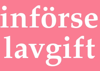 Synonym införselavgift