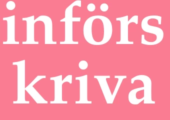 Synonym införskriva