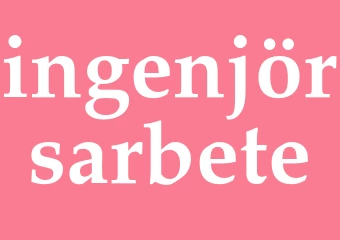 Synonym ingenjörsarbete