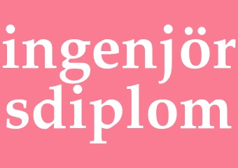 Synonym ingenjörsdiplom