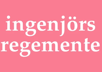 Synonym ingenjörsregemente