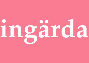 Synonym ingärda