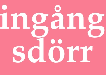 Synonym ingångsdörr