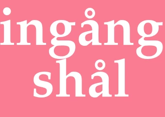 Synonym ingångshål