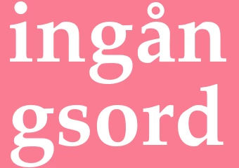 Synonym ingångsord