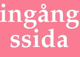 Synonym ingångssida