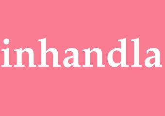 Synonym inhandla