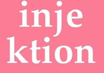 Synonym injektion