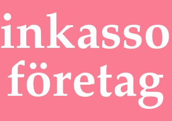 Synonym inkassoföretag