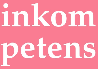 Synonym inkompetens