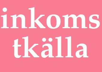 Synonym inkomstkälla