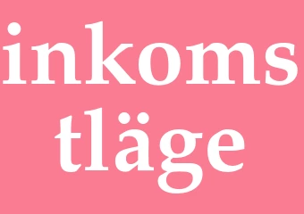 Synonym inkomstläge