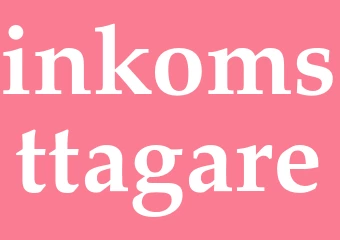 Synonym inkomsttagare