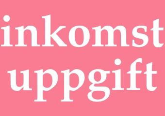Synonym inkomstuppgift