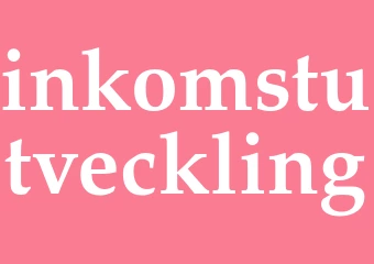 Synonym inkomstutveckling
