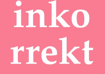 Synonym inkorrekt