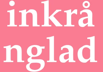 Synonym inkrånglad