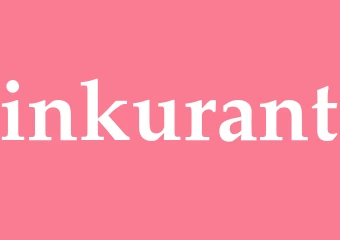 Synonym inkurant