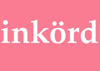 Synonym inkörd