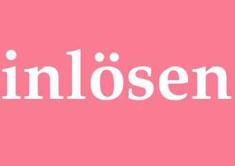 Synonym inlösen