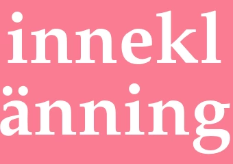Synonym inneklänning