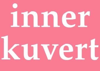 Synonym innerkuvert