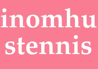 Synonym inomhustennis