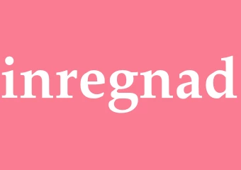 Synonym inregnad