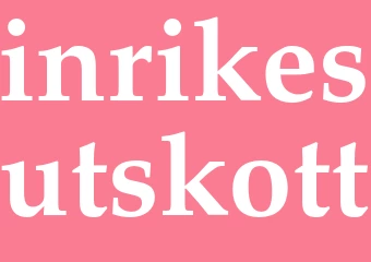 Synonym inrikesutskott