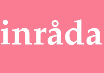 Synonym inråda