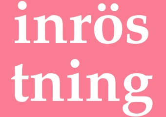 Synonym inröstning