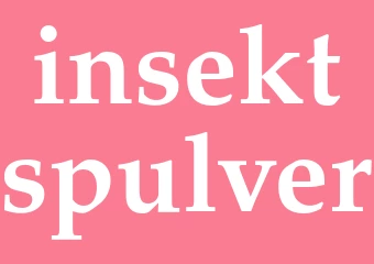 Synonym insektspulver