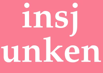 Synonym insjunken