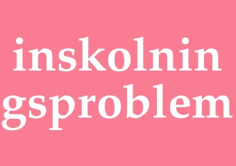 Synonym inskolningsproblem