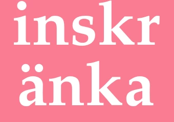 Synonym inskränka