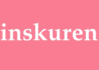 Synonym inskuren