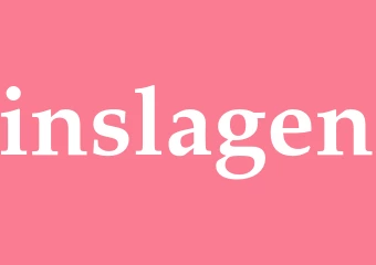 Synonym inslagen