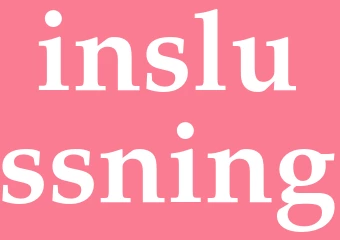 Synonym inslussning