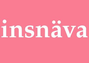 Synonym insnäva