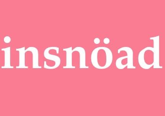 Synonym insnöad