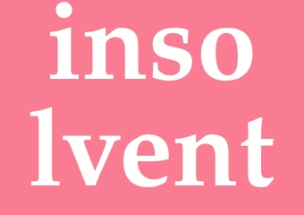 Synonym insolvent