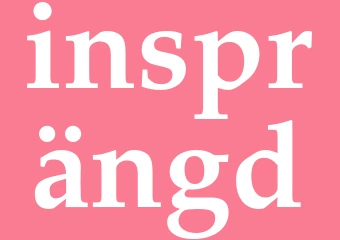 Synonym insprängd
