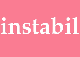 Synonym instabil